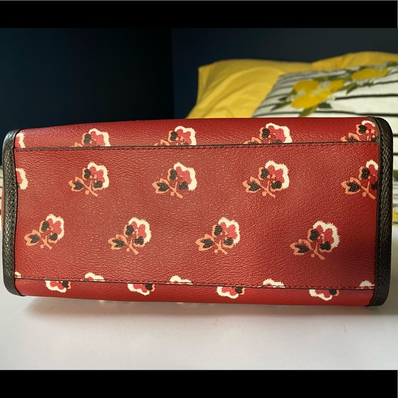 COACH BENNETT SATCHEL IN BRAMBLE ROSE F36203 - Picture 5 of 8